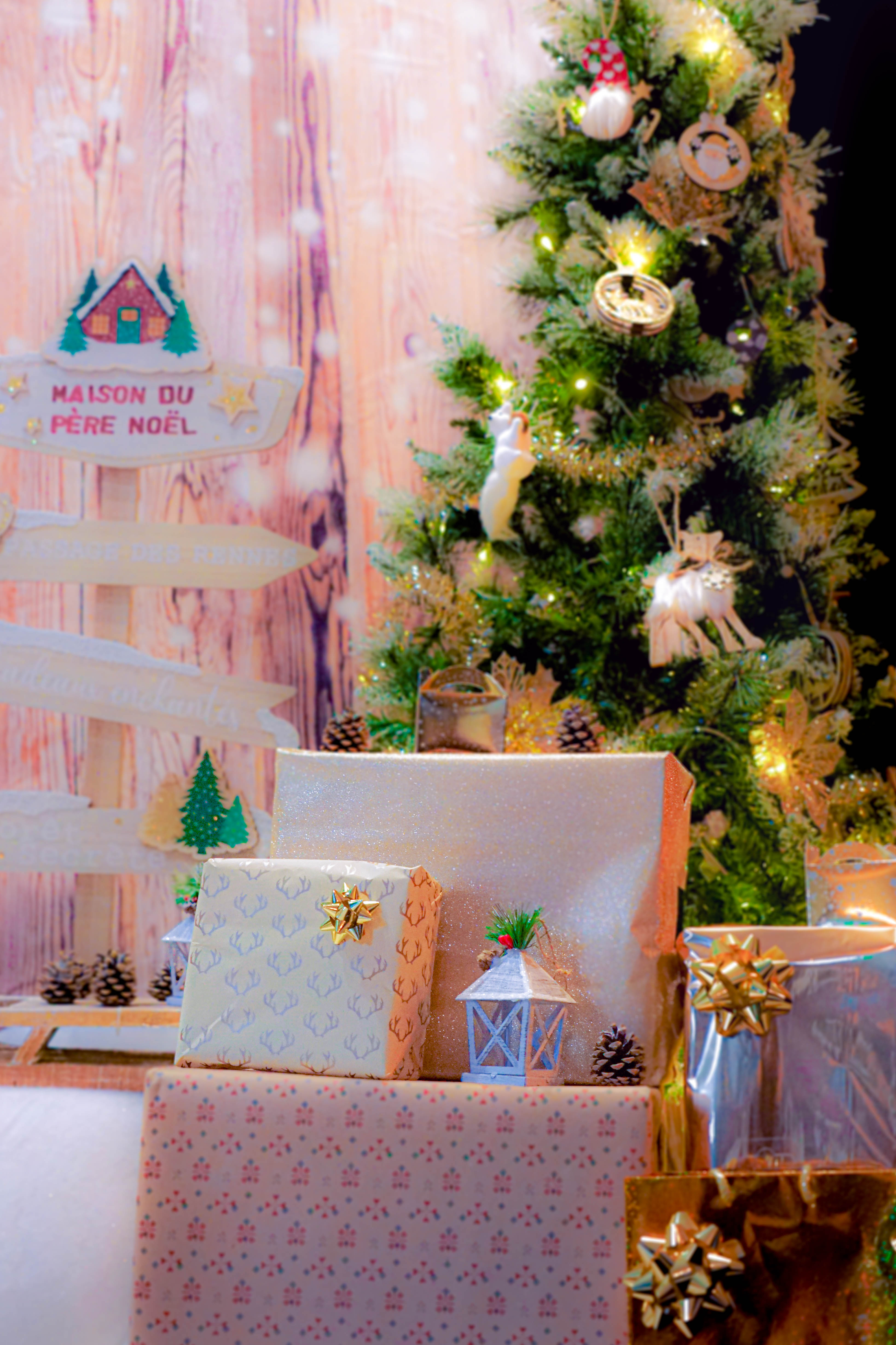 Décor noel vertical